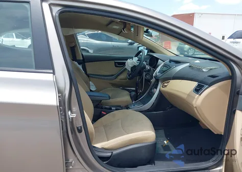 2013 Hyundai Elantra Gls z USA, uszkodzony, nr VIN 5NPDH4AE8DH213458